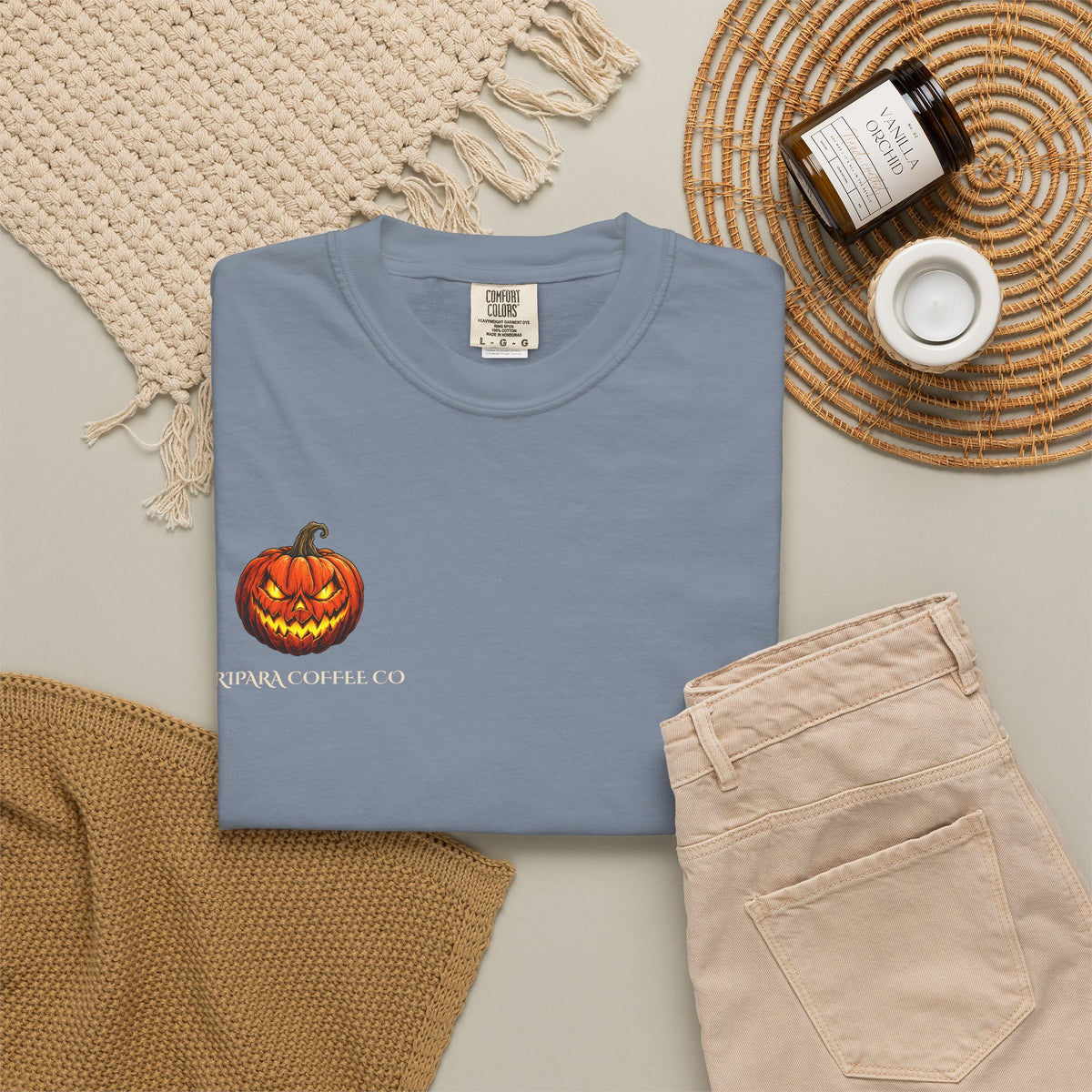 Running on Coffee & Bad Decisions Halloween Tee
