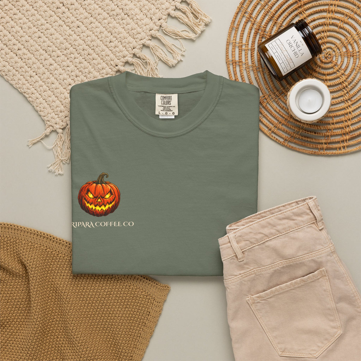 Running on Coffee & Bad Decisions Halloween Tee