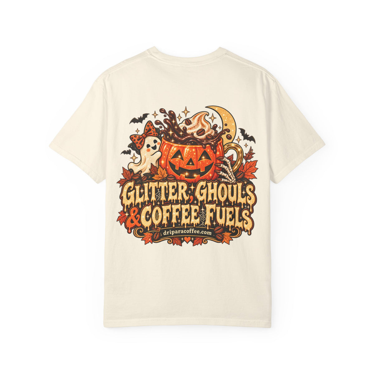 Glitter Ghouls & Coffee Fuels Halloween Tee