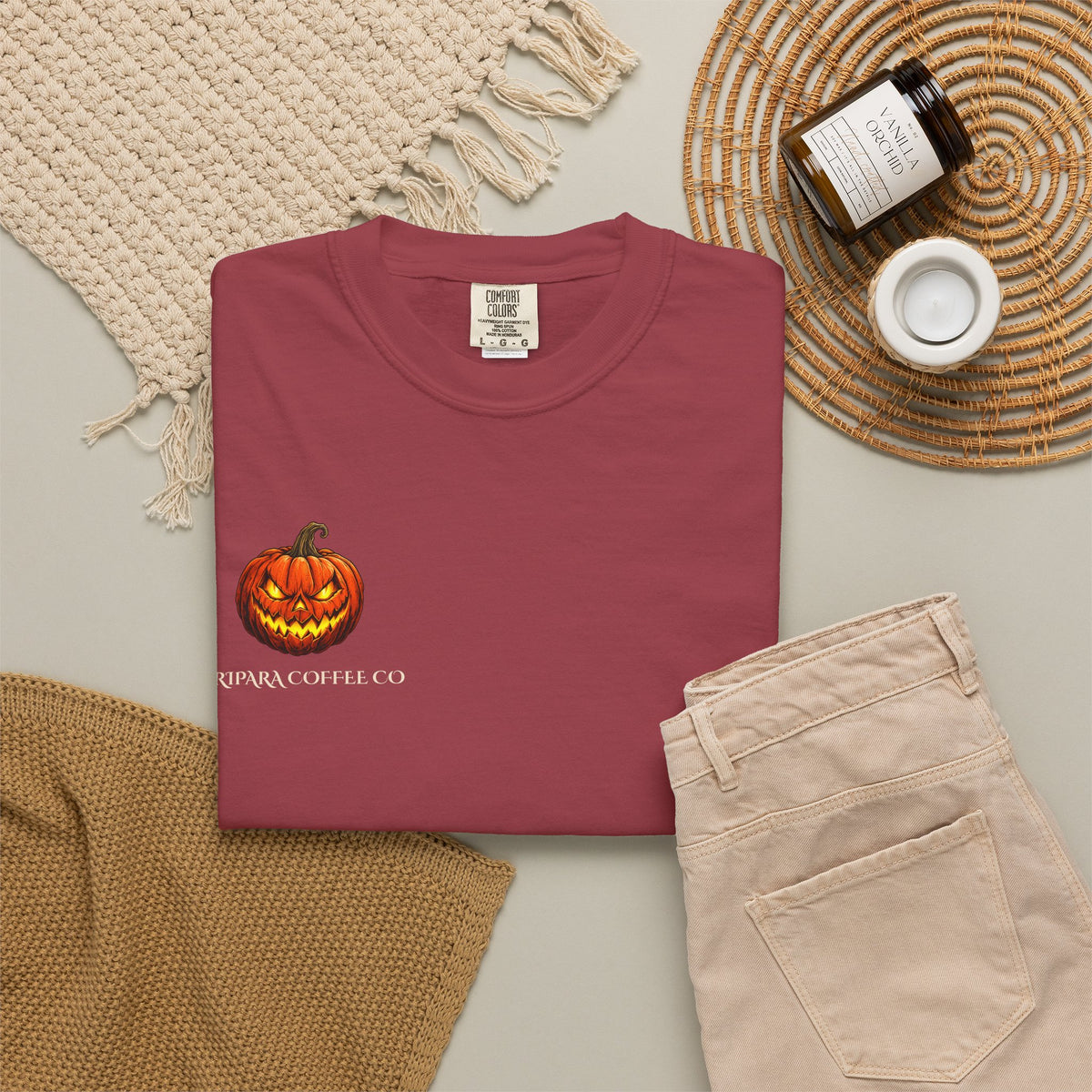 Running on Coffee & Bad Decisions Halloween Tee