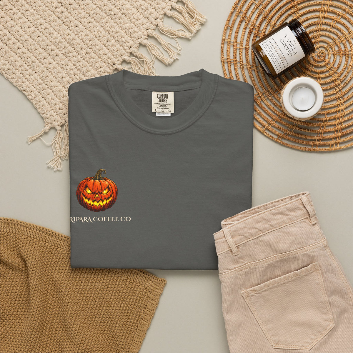 Running on Coffee & Bad Decisions Halloween Tee