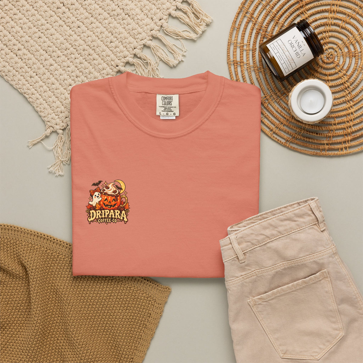 Glitter Ghouls & Coffee Fuels Halloween Tee