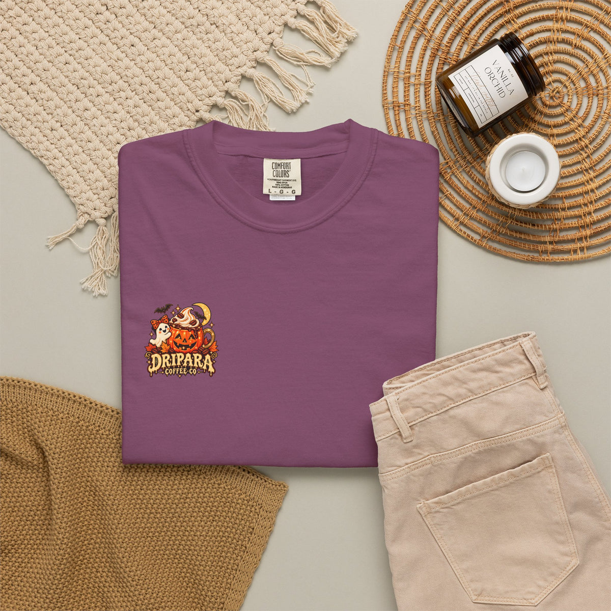 Glitter Ghouls & Coffee Fuels Halloween Tee