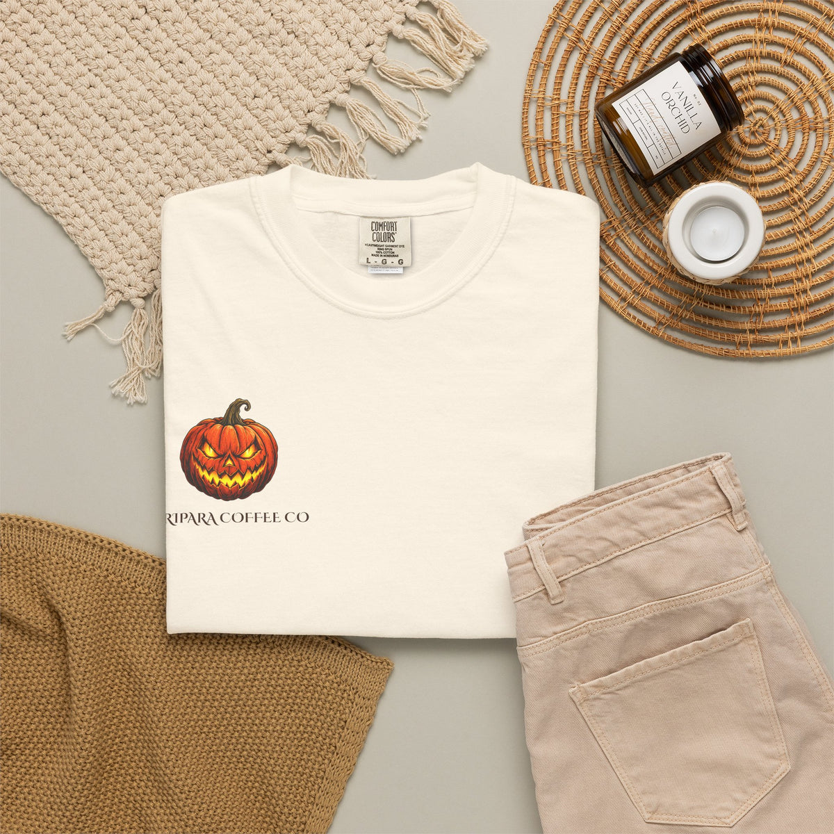 Running on Coffee & Bad Decisions Halloween Tee