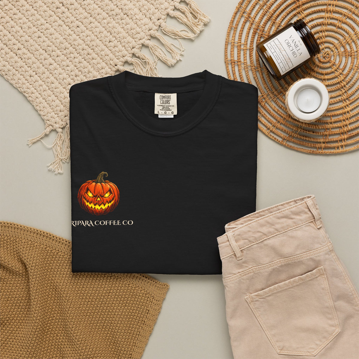 Running on Coffee & Bad Decisions Halloween Tee
