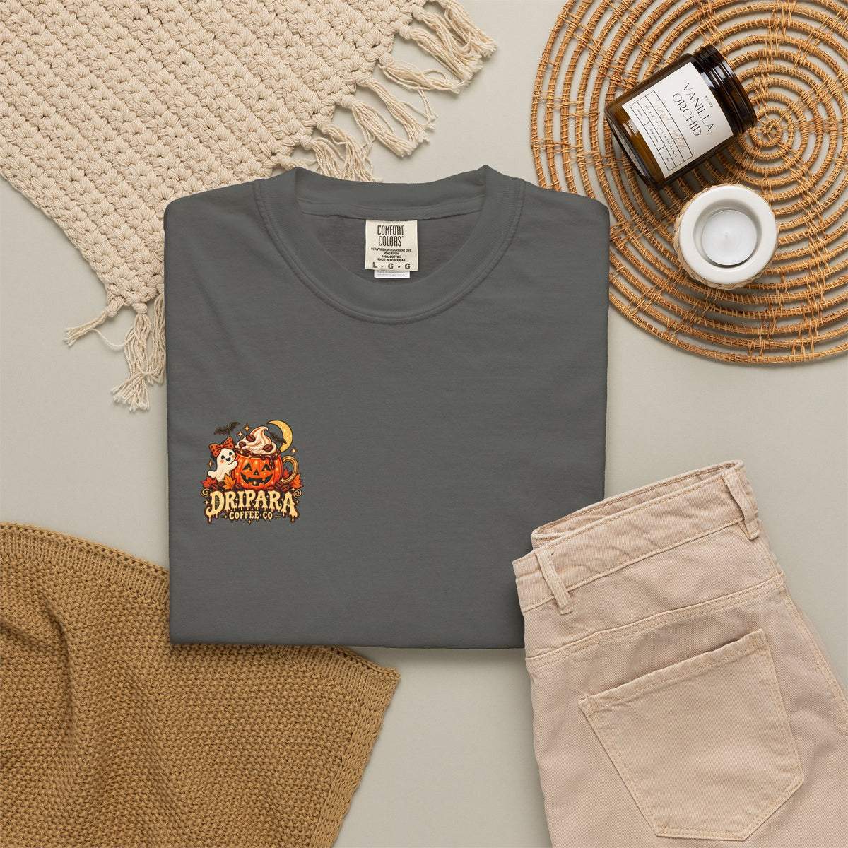 Glitter Ghouls & Coffee Fuels Halloween Tee
