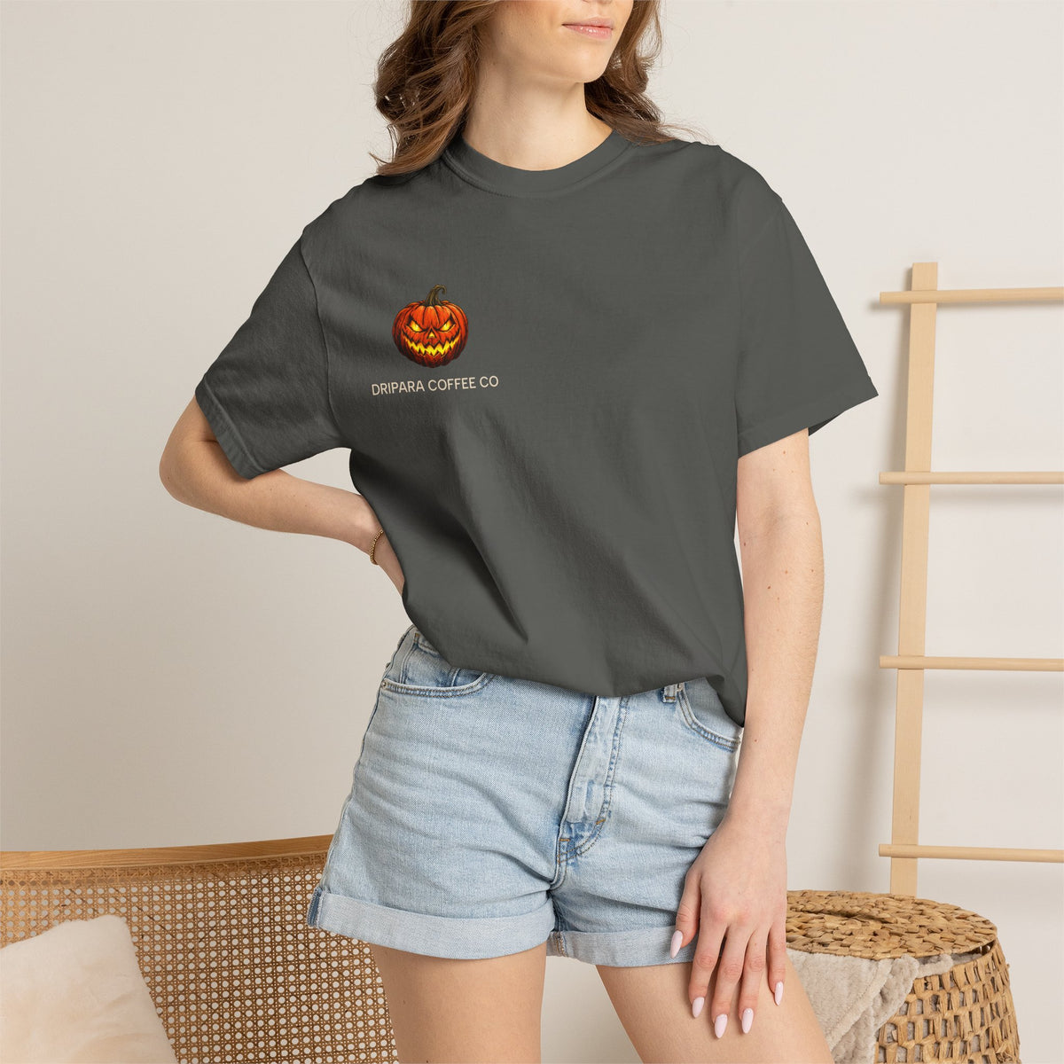 Dead Tired But Caffeinated Halloween Tee