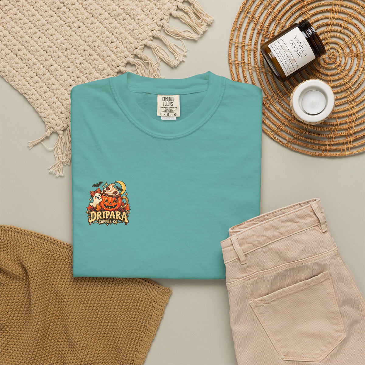 Glitter Ghouls & Coffee Fuels Halloween Tee
