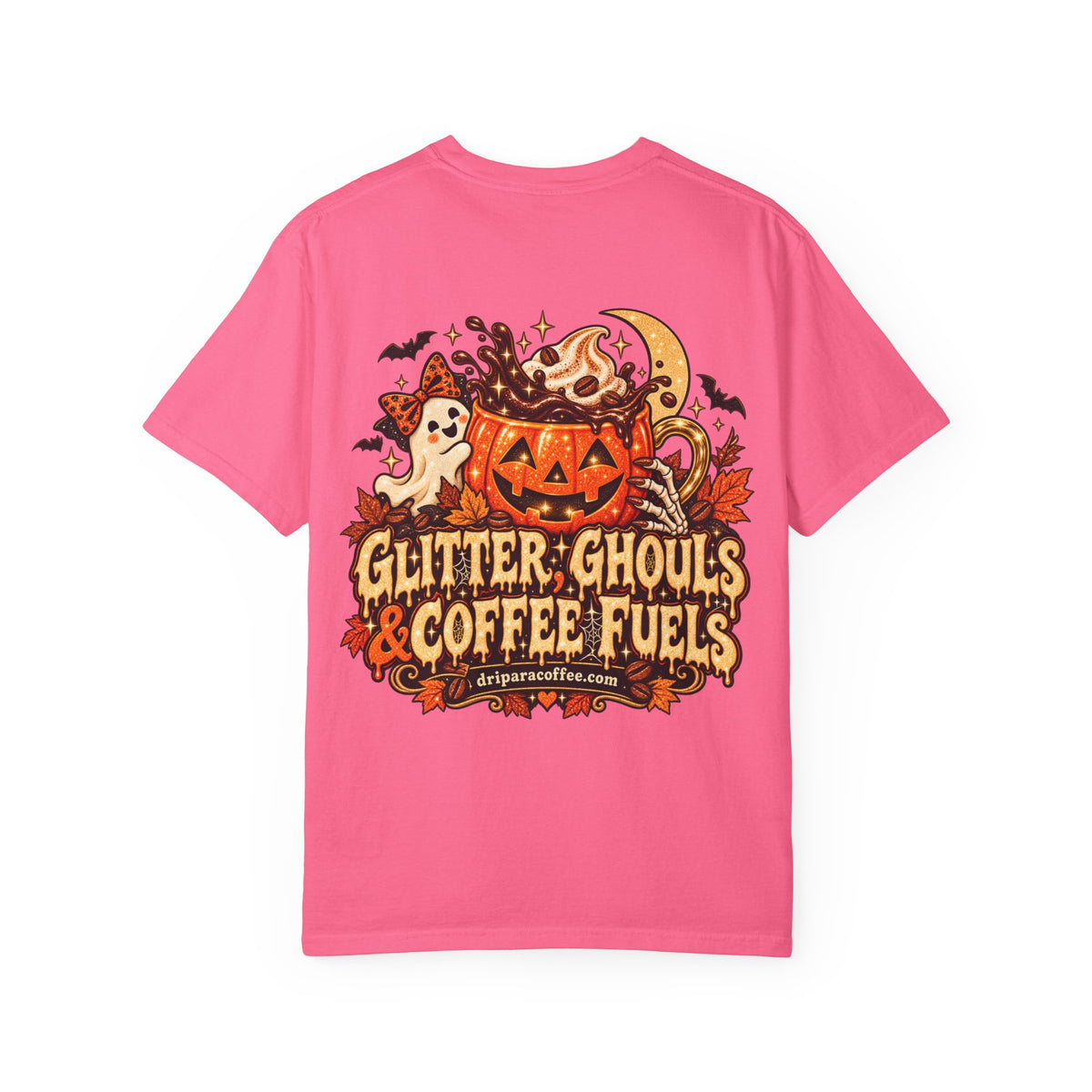 Glitter Ghouls & Coffee Fuels Halloween Tee