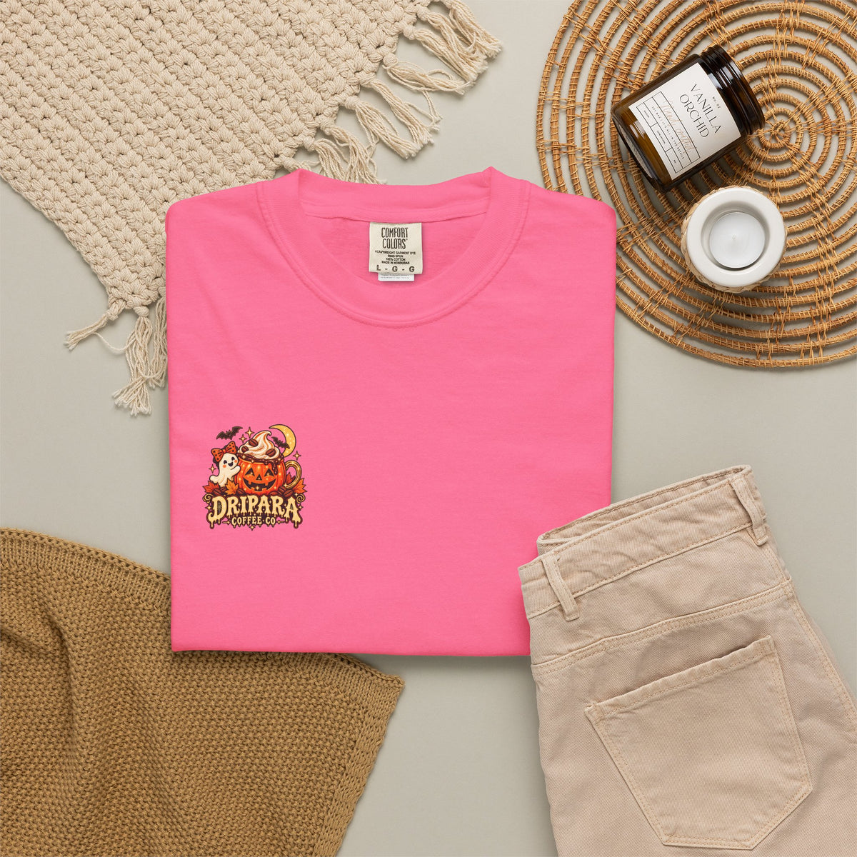 Glitter Ghouls & Coffee Fuels Halloween Tee