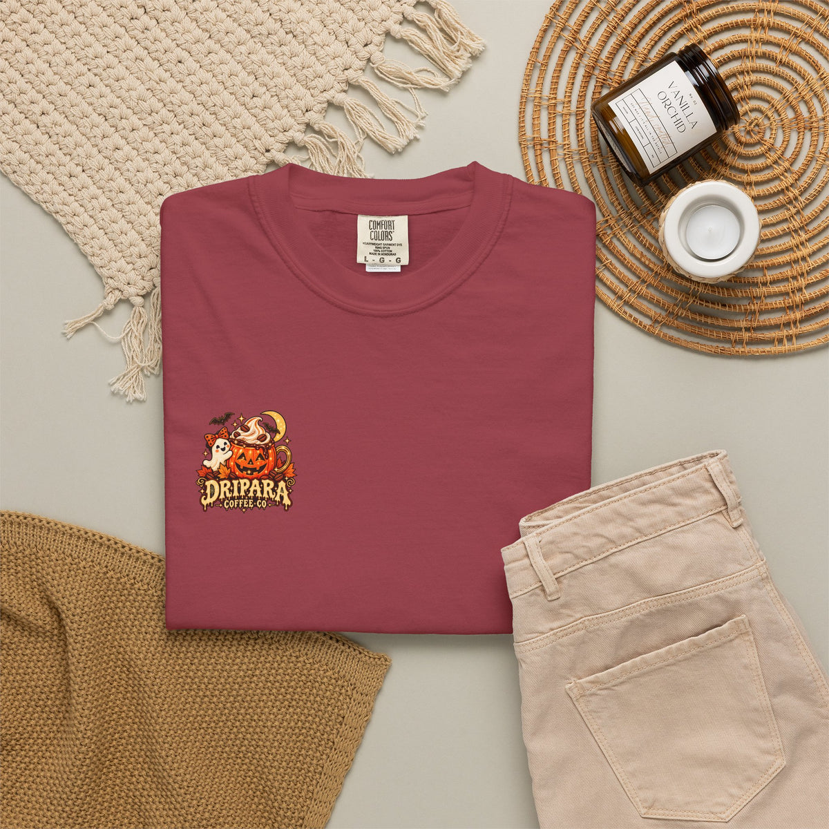 Glitter Ghouls & Coffee Fuels Halloween Tee