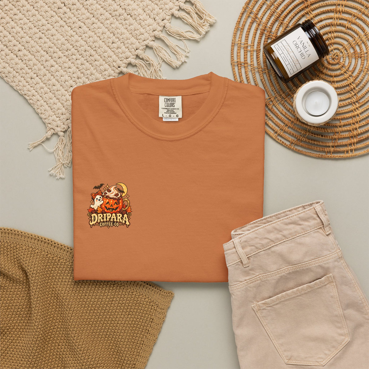 Glitter Ghouls & Coffee Fuels Halloween Tee