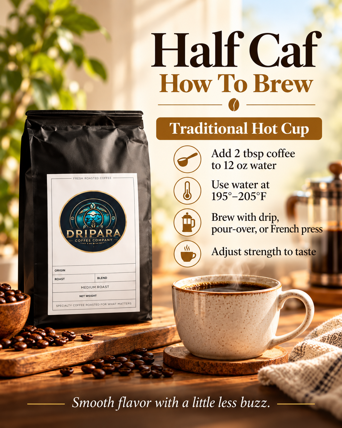 Half Caf Coffee