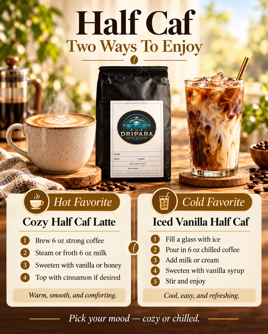 Half Caf Coffee