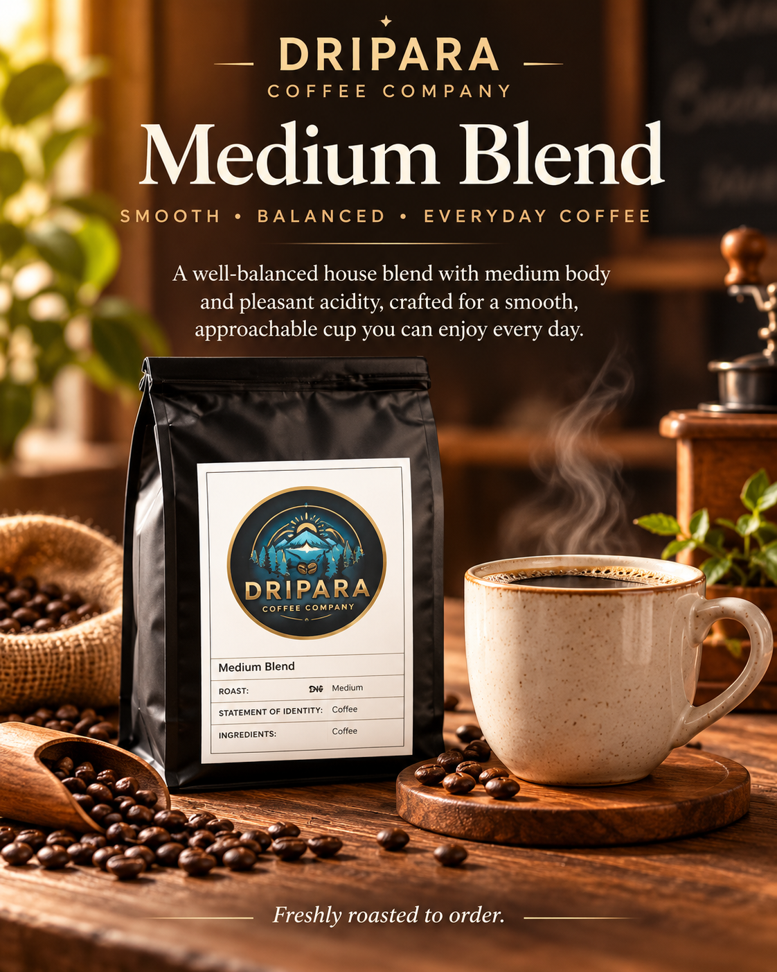 Medium Blend Coffee